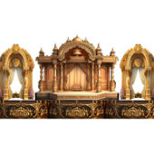 Golden Heritage Wedding Stage