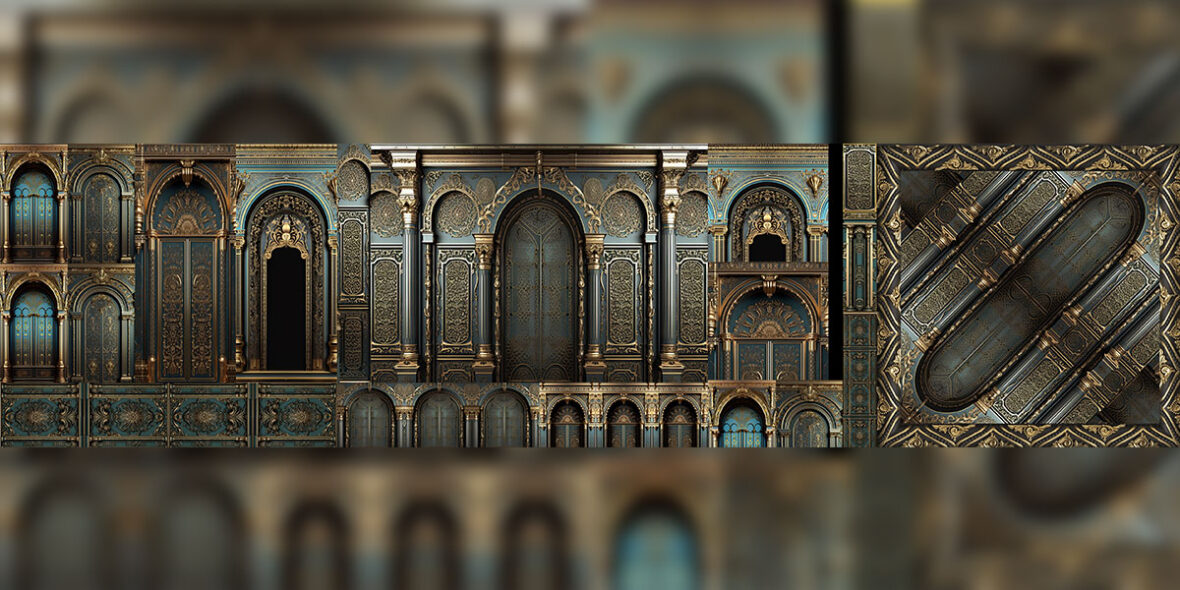 Imperial Azure - A Timeless Opulence