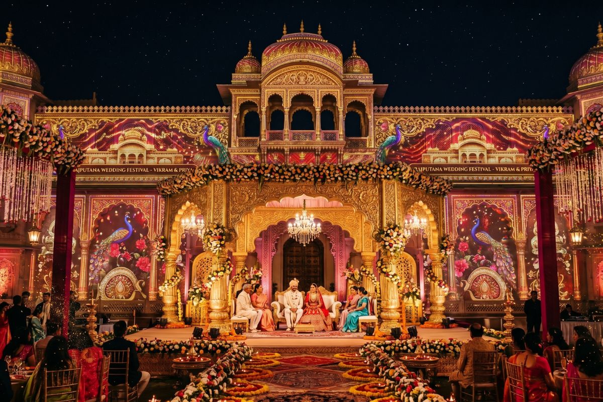 wedding entry LED ideas