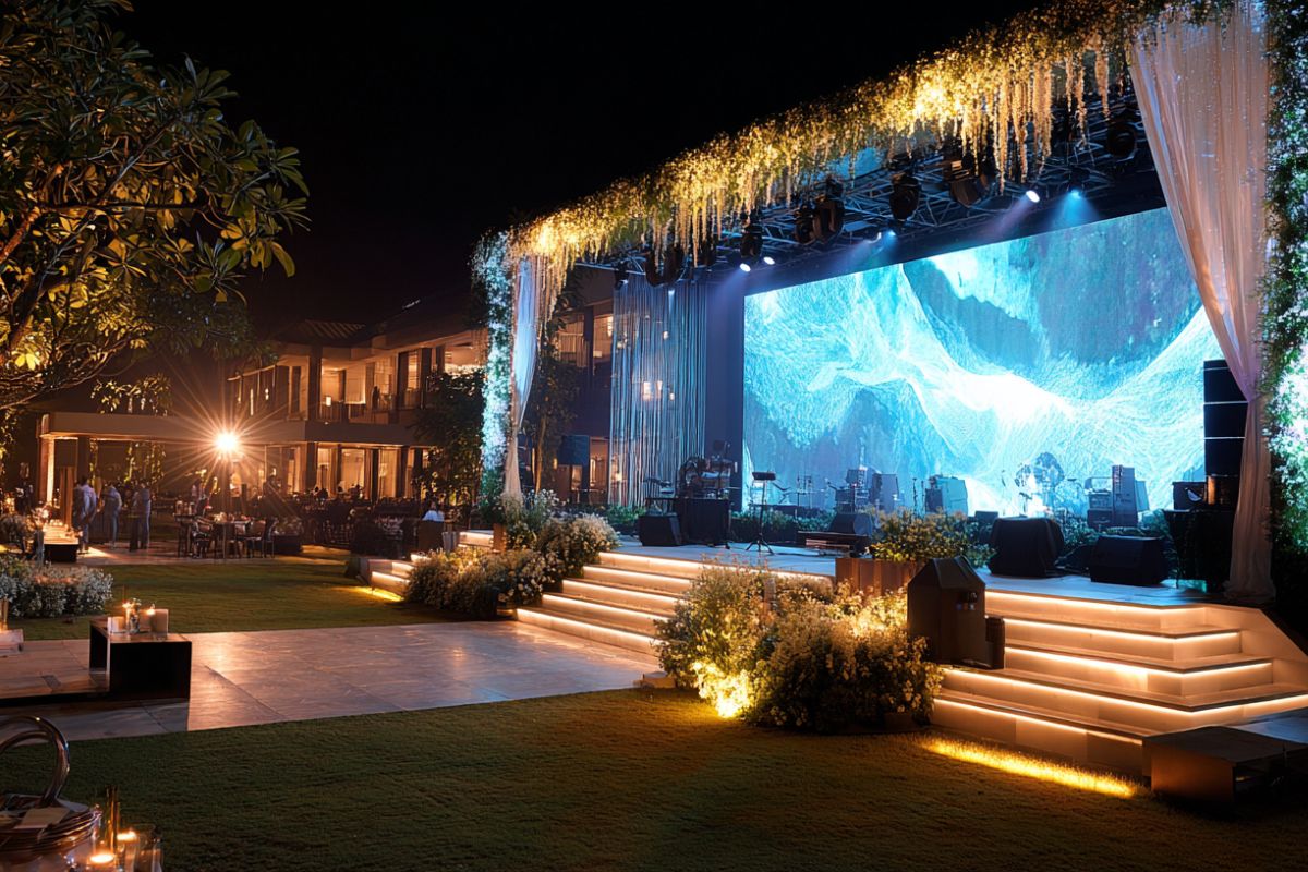 LED wall vs projection mapping
