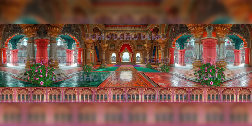 LumiLux Royal Mirage - Timeless LED Mapping Projection