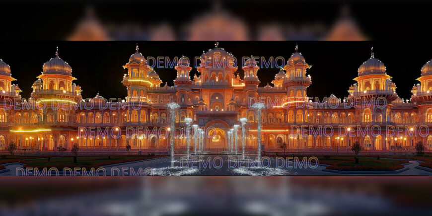 LumiLux Royal Palace LED Mapping - A Timeless Regal Experience