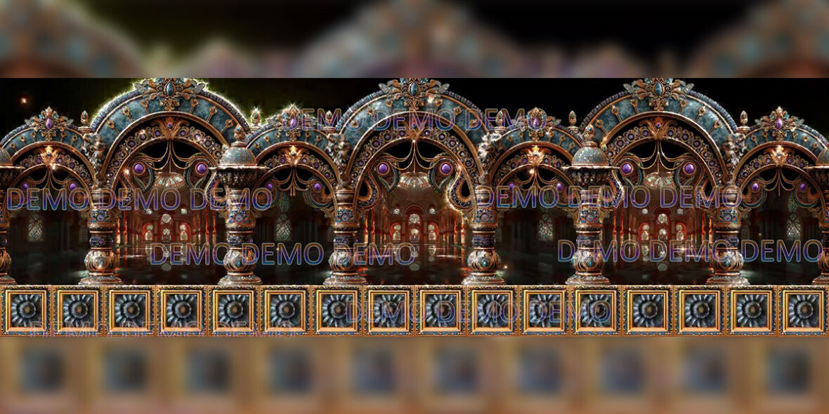 LumiLux Royal Radiance - Grand LED Mapping Projection