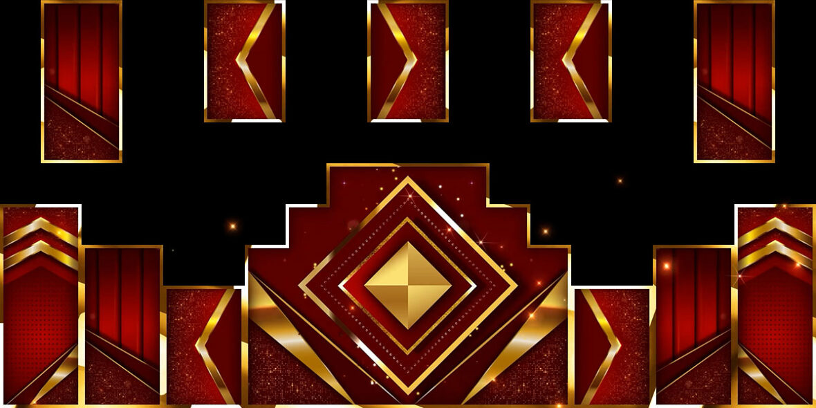 Crimson-Chevron-Glory-VJ-Loop-Red-Geometric-Stage-Motion-Graphics