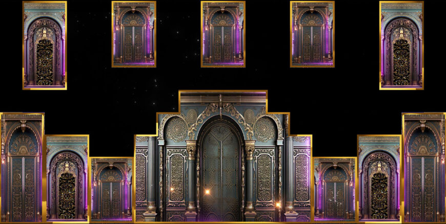 Massive-Charcoal-Gold-Gate-VJ-Loop