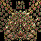 Extravagant Ruby Emerald Peacock Video for Ultra-Luxury Stages