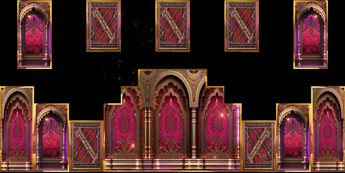 Vibrant-Magenta-Gold-VJ-Loop